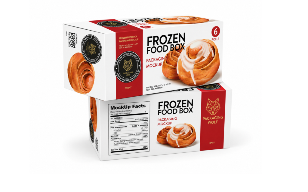 Custom Frozen Food Boxes product overview