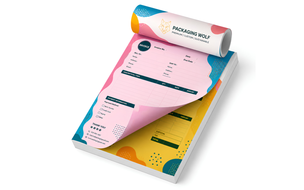 Custom Carbonless Form Printing product overview