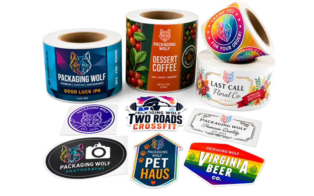 Custom Stickers and Labels product overview