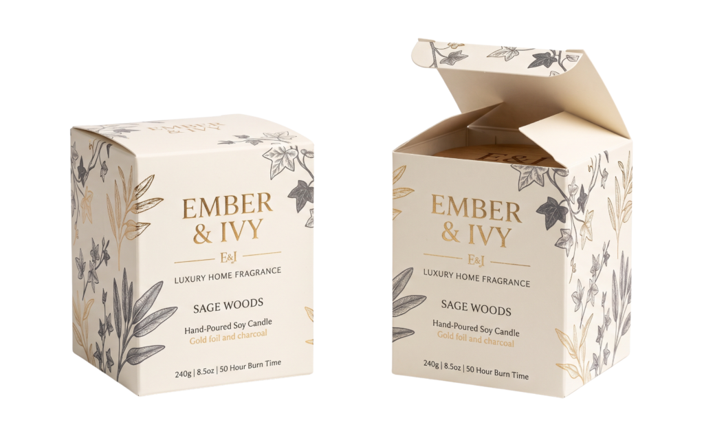 Custom Candle Boxes product overview
