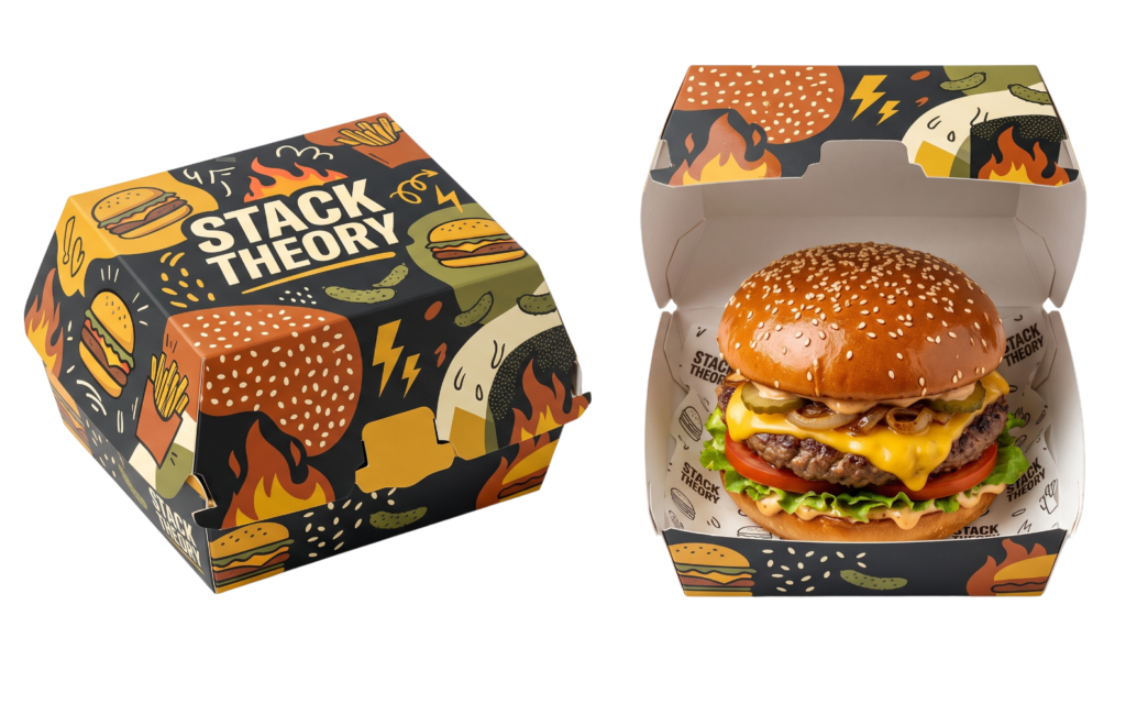 Custom Burger Boxes product overview