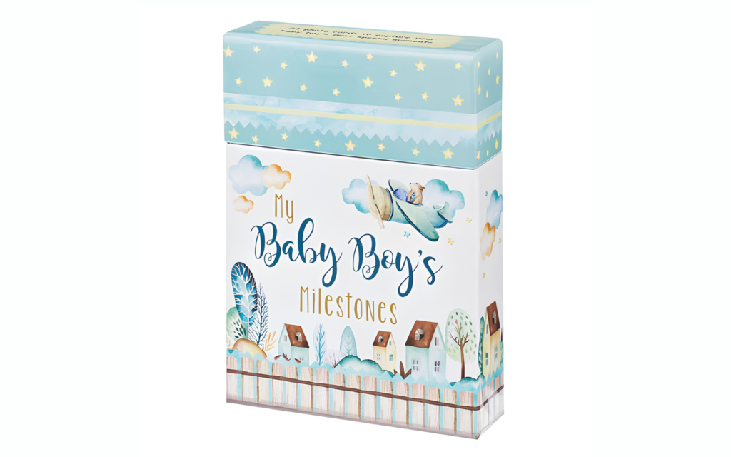 Custom Baby Milestone Boxes product overview