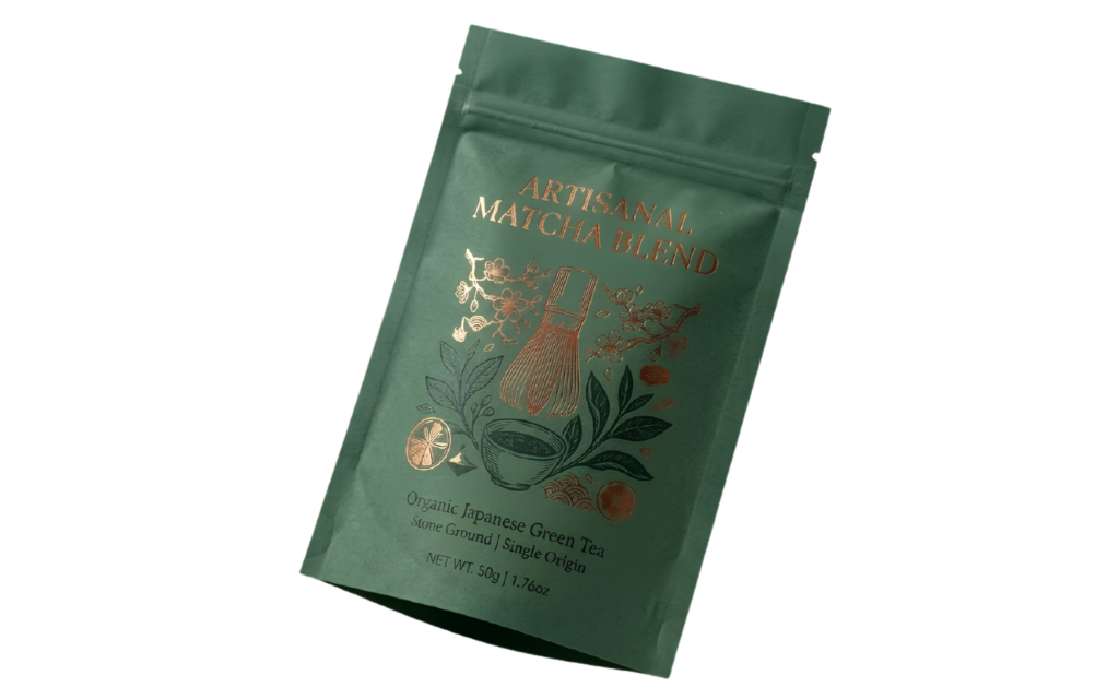 Custom Tea Mylar Bags product overview